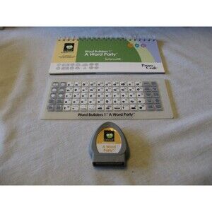 Cricut A Word Party Cartridge With Manual & Keypad Overalay